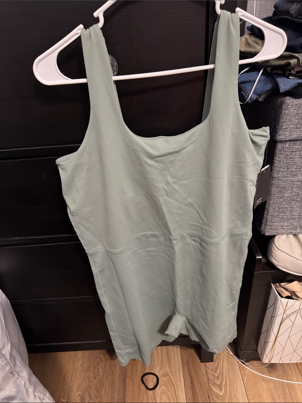GAP Women's Sage Green Sleeveless Jumpsuit Romper